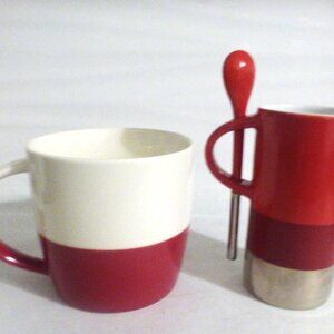 Expired 2011 STARBUCKS Coffee Mug & ESPRESO CUP Bone China Black Starbucks Mug